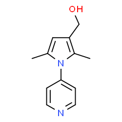 1H-PYRROLE-3-METHANOL, 2,5-DIMETHYL-1-(4-PYRIDINYL)-结构式