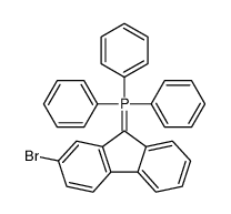 (2-bromofluoren-9-ylidene)-triphenyl-λ5-phosphane结构式