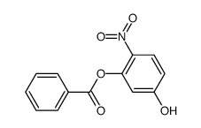 5-hydroxy-2-nitrophenyl benzoate Structure