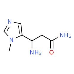 1H-Imidazole-5-propanamide,beta-amino-1-methyl-(9CI)结构式