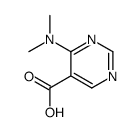 5-Pyrimidinecarboxylicacid,4-(dimethylamino)-(9CI) Structure