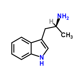 (2S)-1-(1H-Indol-3-yl)-2-propanamine结构式