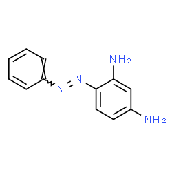 4-(phenylazo)benzene-1,3-diamine acetate structure