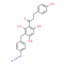 phloretinyl-3'-benzylazide Structure