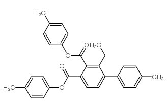 tricresyl ethyl phthalate structure