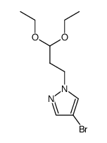 4-bromo-1-(3,3-diethoxypropyl)-1H-pyrazole Structure