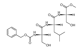 Z-Ser-Leu-Ser-OMe结构式