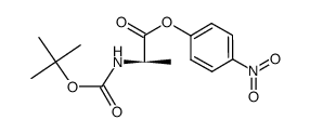 Boc-D-alanine p-nitrophenyl ester picture