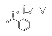 [(2S)-oxiran-2-yl]methyl 2-nitrobenzenesulfonate结构式