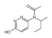 N-butan-2-yl-N-(6-oxo-1H-pyridazin-3-yl)acetamide结构式