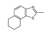 Naphtho[2,1-d]thiazole, 6,7,8,9-tetrahydro-2-methyl- (7CI)结构式