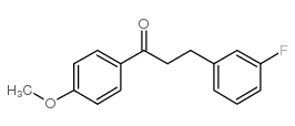 3-(3-FLUOROPHENYL)-4'-METHOXYPROPIOPHENONE图片