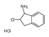 2-Chloro-indan-1-ylamine hydrochloride Structure