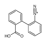 2'-carboxy-[1,1'-biphenyl]-2-diazonium Structure