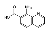 8-aminoquinoline-7-carboxylic acid Structure