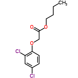 2,4-D Butyl ester Structure