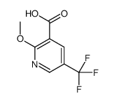 2-methoxy-5-(trifluoromethyl)pyridine-3-carboxylic acid图片