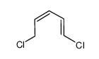 (1E,3Z)-1,5-dichloropenta-1,3-diene结构式