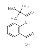 2-[(2,2-DIMETHYLPROPANOYL)AMINO]BENZOIC ACID structure