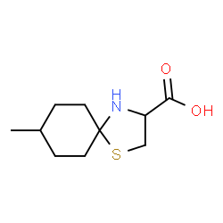 8-甲基-1-硫代-4-氮杂螺[4.5]癸烷-3-羧酸结构式