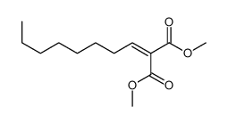 dimethyl 2-octylidenepropanedioate结构式