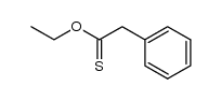 phenyl-thioacetic acid O-ethyl ester结构式