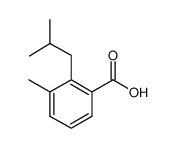 2-isobutyl-3-methylbenzoic acid Structure