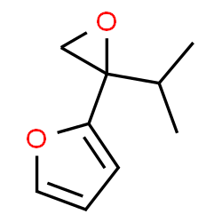 Furan, 2-[2-(1-methylethyl)oxiranyl]- (9CI) structure