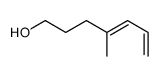 4-methylhepta-4,6-dien-1-ol结构式