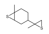 6-methyl-3-(2-methylthiiran-2-yl)-7-thiabicyclo[4.1.0]heptane Structure