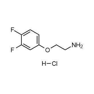 2-(3,4-Difluorophenoxy)ethan-1-aminehydrochloride structure