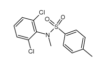 2',6'-Dichloro-N-methyl-p-toluenesulfonanilide Structure