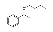 (+)-1-phenylethyl 1-butyl ether Structure