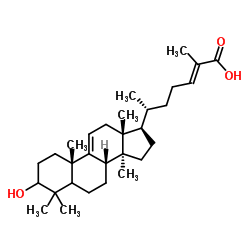 3-hydroxylanost-9(11),24-dien-26-oic acid picture