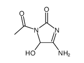 2H-Imidazol-2-one, 1-acetyl-4-amino-1,5-dihydro-5-hydroxy- (9CI) structure