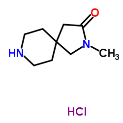 2-methyl-2,8-diazaspiro[4.5]decan-3-one hydrochloride图片