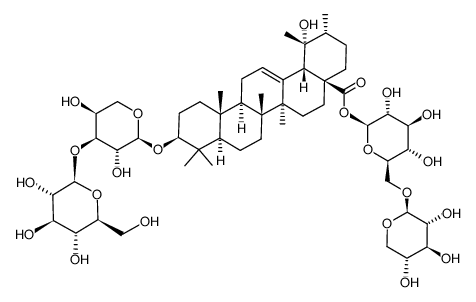 Ilexoside VII结构式