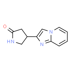 4-(咪唑并[1,2-a]吡啶-2-基)吡咯烷-2-酮图片