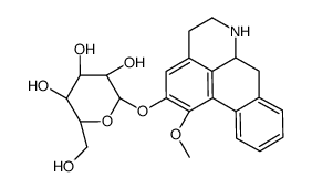 asimilobine-2-O-glucoside structure