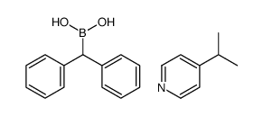 4-异丙基吡啶二苯基硼酸甲酯结构式