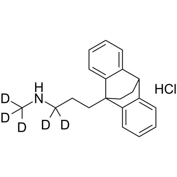 Maprotiline-d5 hydrochloride structure