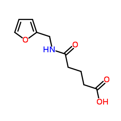 4-[(FURAN-2-YLMETHYL)-CARBAMOYL]-BUTYRIC ACID Structure