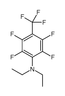 N,N-diethyl-2,3,5,6-tetrafluoro-4-(trifluoromethyl)aniline Structure