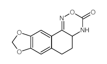 Piperonal,O-(cyclohexylcarbamoyl)oxime (8CI)结构式