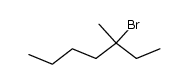 2-bromo-2-ethylhexane Structure