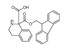 fmoc-d-1,2,3,4-tetrahydroisoquinoline-1-carboxylic acid structure