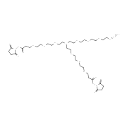 N-(Azido-PEG3)-N-bis(PEG3-NHS ester) picture