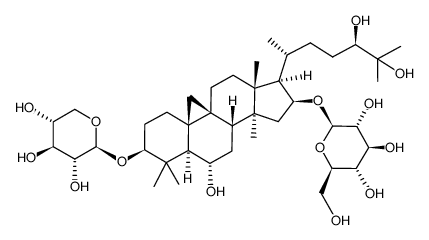 cyclostipuloside A结构式