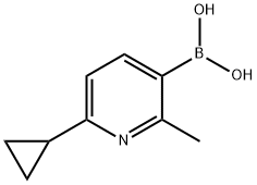 2-Methyl-6-(cyclopropyl)pyridine-3-boronic acid picture