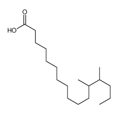 12,13-dimethylhexadecanoic acid结构式